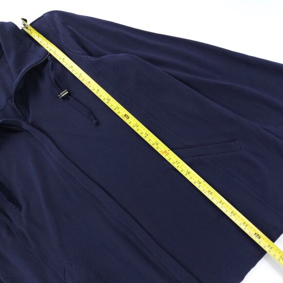 EILEEN FISHER Organic Cotton Jersey Knit Utility Jacket Athleisure Quiet Luxury - Picture 4 of 7